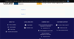 Desktop Screenshot of lulea-swedishlapland.com