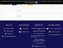 Tablet Screenshot of lulea-swedishlapland.com
